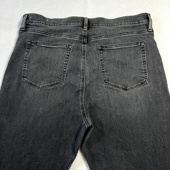 LOFT High Rise The Skinny Jeans Size 32/14 Casual Minimalist Preppy Classic - Picture 7 of 12